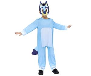 amscan 9916036 - Costume da Bluey per bambini, con licenza ufficiale, età: 2-3 anni