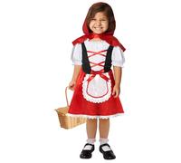 Amscan 9916777 - Girls Officially Branded World Book Day Little Red Riding Hood Kids Fancy Dress Costume Age: 4-6yrs