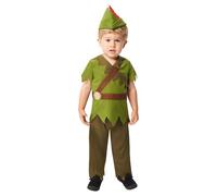 Amscan 9916791 - Boys World Book Day Peter Pan Babies Fancy Dress with Hat Age: 3-6 m