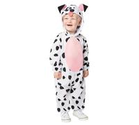 amscan 9916877 - Costume da dalmata per bambini, con cappuccio, per la Giornata Mondiale del Libro, età: 2-3 anni