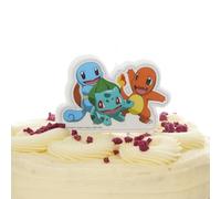 Amscan 9917120 - Candela per torta di compleanno per bambini Pokémon su stecchini in legno, 8,3 x 5,5 cm