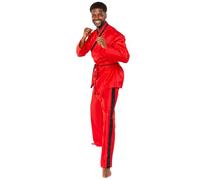 amscan 9918495 - Costume ufficiale Cobra Kai Eagle Fang per adulti, taglia: M