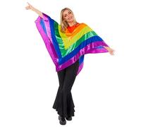amscan 9918540 - Costume da poncho per adulti, taglia unica