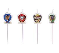Amscan 999142 3 cm Paw Patrol mini figurine candele
