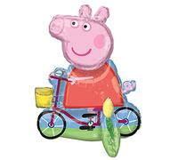 Amscan Anagram 4257011 - Palloncino Jumbo in alluminio, motivo: Peppa Pig, 55,9 cm, multicolore
