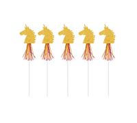 amscan Bacchette magiche Unicorno (Confezione da 6)