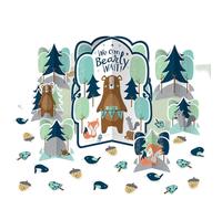 Amscan Bear ly Wait Decorazione da Tavolo Misura Confezione 8 (SG33377)