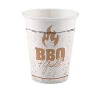 amscan Bicchieri di carta BBQ Grill