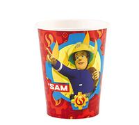 Amscan International 9902176 Fireman Sam bicchieri di carta 266 ml