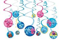 amscan- Blues Clues Swirl Decorazioni, Multicolore, 9913276