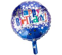 Amscan Buon Compleanno Stelle Luminose Standard HX Foil Balloons