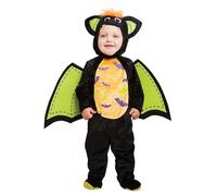 amscan (CC - Hood (PKT) (PDBBAT) Costume da pipistrello Iddy Biddy Bat (3-6 m)