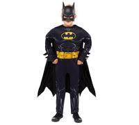 amscan Childs Boys Officially Licensed Warner Bros. Comic Book Batman Fancy Dress Costume