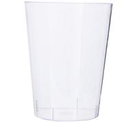 amscan Contenitore di plastica Trasparente Grande del Cilindro 19.3cm-1 Pc, Large