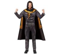 amscan - Costume da Adam nero da Adam con licenza ufficiale DC Comics per adulti, taglia: M - XL, Nero, L