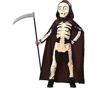 Amscan Costume da bambino da morte in scheletro falciatrice Halloween