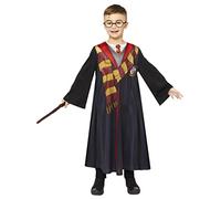 Amscan - Costume da bambino Harry Potter, Hogwarts, Grifondoro, mago, mago, carnevale, festa in maschera