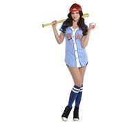 Amscan - Costume da baseball per adulto, taglia XL (14-16)