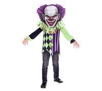 amscan Costume da clown Big Head per bambini, 8-10 anni Unisex - Bambini e ragazzi