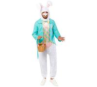 amscan Costume da coniglietto pasquale per adulti, multicolore, taglia XL