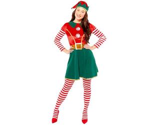 amscan Costume da elfo da donna, taglia 42-46