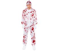 amscan - Costume da ispettore della scena del crimine di Halloween da uomo taglia: M-XL