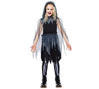 amscan Costume da mietitore triste per bambine (età 10-12 anni) 9917958