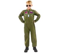amscan Costume da pilota Top Gun Maverick 9913298, costume da aviatore da crociera (6-8 anni)