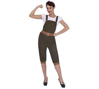 Amscan - Costume da ragazza di terra anni '40 della Seconda Guerra Mondiale, taglia UK 8-26