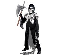 amscan- Children Age Years-1 Pc Krypt Keeper-Costume da guardiano Ghoulish, età 12-14, 1 Pezzo, Nero, 8/10 anni, 999478