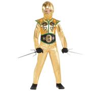 Amscan Costume Di Halloween Per Bambini Con Armatura Da Drago Ninja Gold