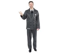 Amscan - Costume Gomez, La Famiglia Addams, Mercoledì, Horror, Halloween, Carnevale