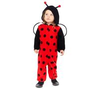 amscan - Costume per bambini Coccinella Taglia 18-24 mesi (LIRAGRAM 9919081)
