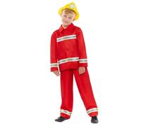 amscan Costume per bambini da pompiere, età 10-12 anni