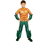 amscan Costume ufficiale Aquaman 9915775, per bambini, età: 6-8 anni