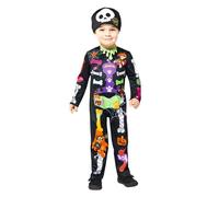 amscan Costume ufficiale Paw Patrol, scheletro per bambini, multicolore, 3-4 Anni