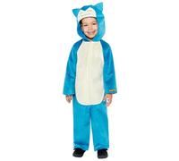 Costume Snorlax Pokemon per Bambino - Blu - 10-12 (146 cm)