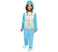 amscan Costume ufficiale Pokémon Squirtle con cappuccio, unisex, per bambini, età: 4-6 anni, codice articolo 9918502