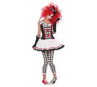amscan Da Donna Harlequin Honey Donna Giullare Costume - L - 46-48