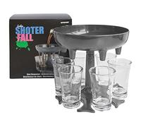 amscan Drinking Game Shot with 1 Dispenser And 6 Cups Platic, Multicolore, Taglia Unica