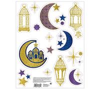 Amscan Eid 242168 - Decorazione per finestra glitterata