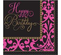 Amscan Fabulous Celebration Buon Compleanno Tovaglioli Usa e Getta (SG24094)