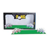 Amscan - Gioco da bere Shot Pong, 12 bicchieri, 2 palline, 1 base, giochi da bere, gioco per feste