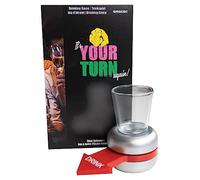 Amscan - Gioco da bere Shot Spinner con bicchiere, gioco per feste, giochi da bere, gira la bottiglia