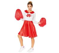 amscan Grease Movie 9909261 - Costume da cheerleader Sandy Rydell da donna, taglia S