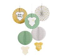 amscan Hanging Decoration Hello Baby 5 Parti