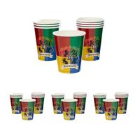 amscan Harry Potter Houses Cup 250ml (Confezione da 4)