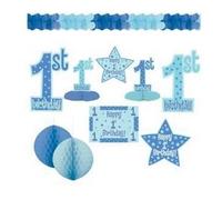 Amscan International 1° Compleanno Kit di Decorazione Misura Confezione (SG30430