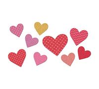 Amscan International 190497 glitter Valentine Dots cut-out decorazione kit
