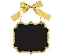 Amscan International 241433 Sign glitter Sign MDF grande Marquee oro